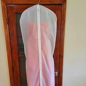 David's Bridal, Papaya Color Dress, Size 18